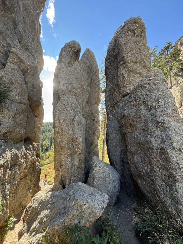 cathedral-spires-3 A standing rock formation
